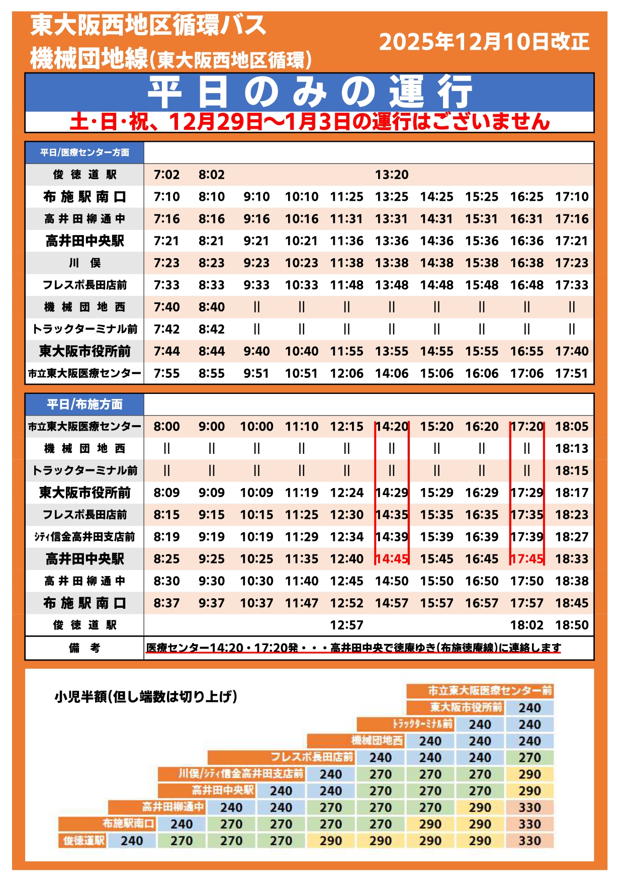 東大阪西地区循環バス